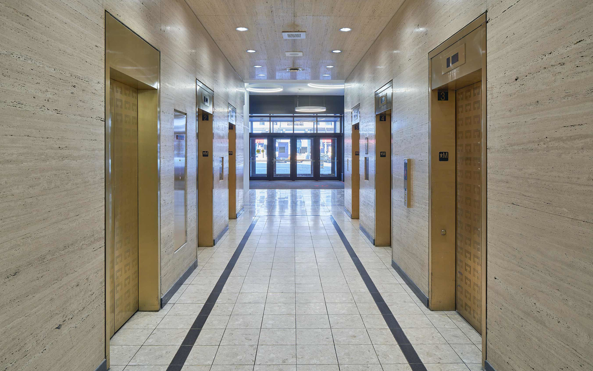London City Centre Lobby Elevator