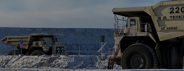 Ouster sensors on autonomous mining vehicles