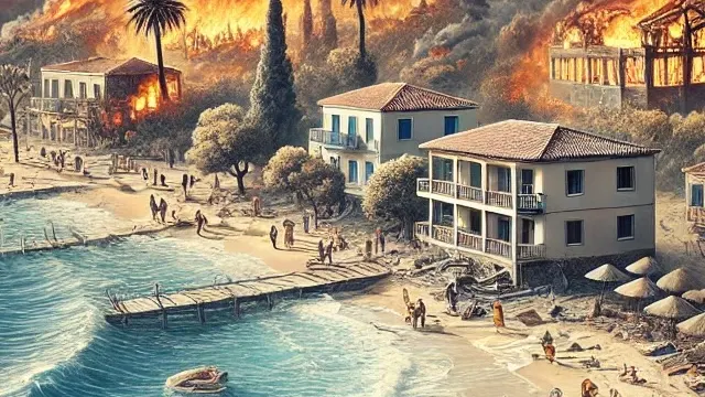 The 2018 Attica Wildfires