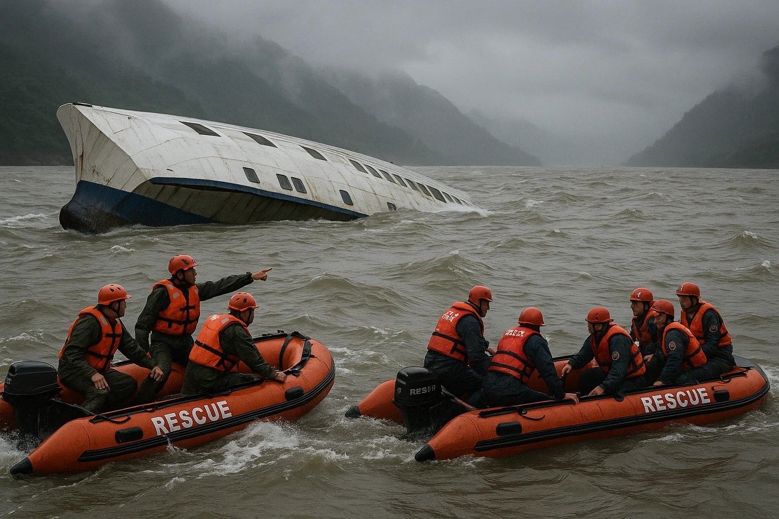 The Sinking of Dongfang zhi Xing