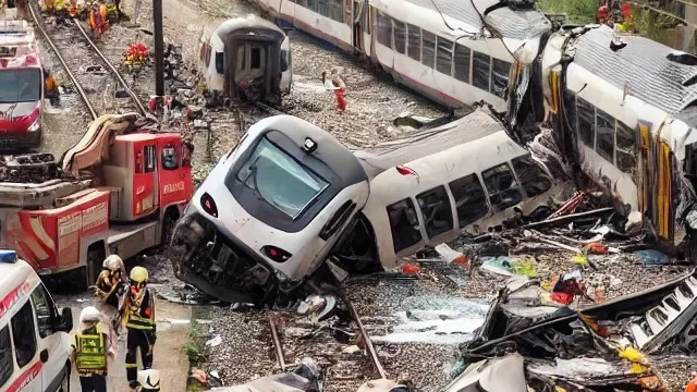The Lausanne Train  Collision