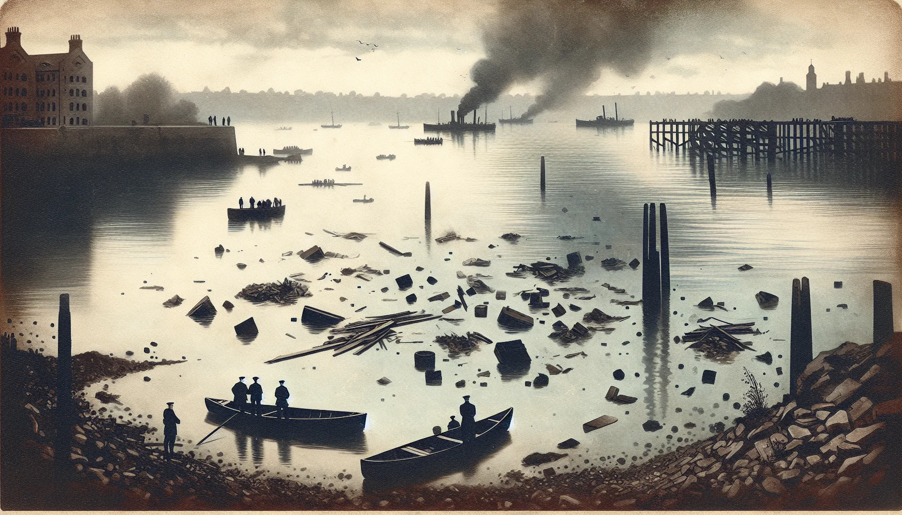 Explosion of HMS Princess Irene