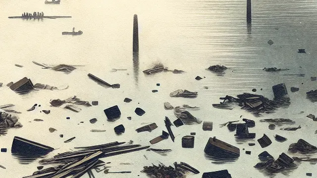 Explosion of HMS Princess Irene
