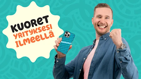 Firman ilme taskussa, ei vain PowerPointissa.