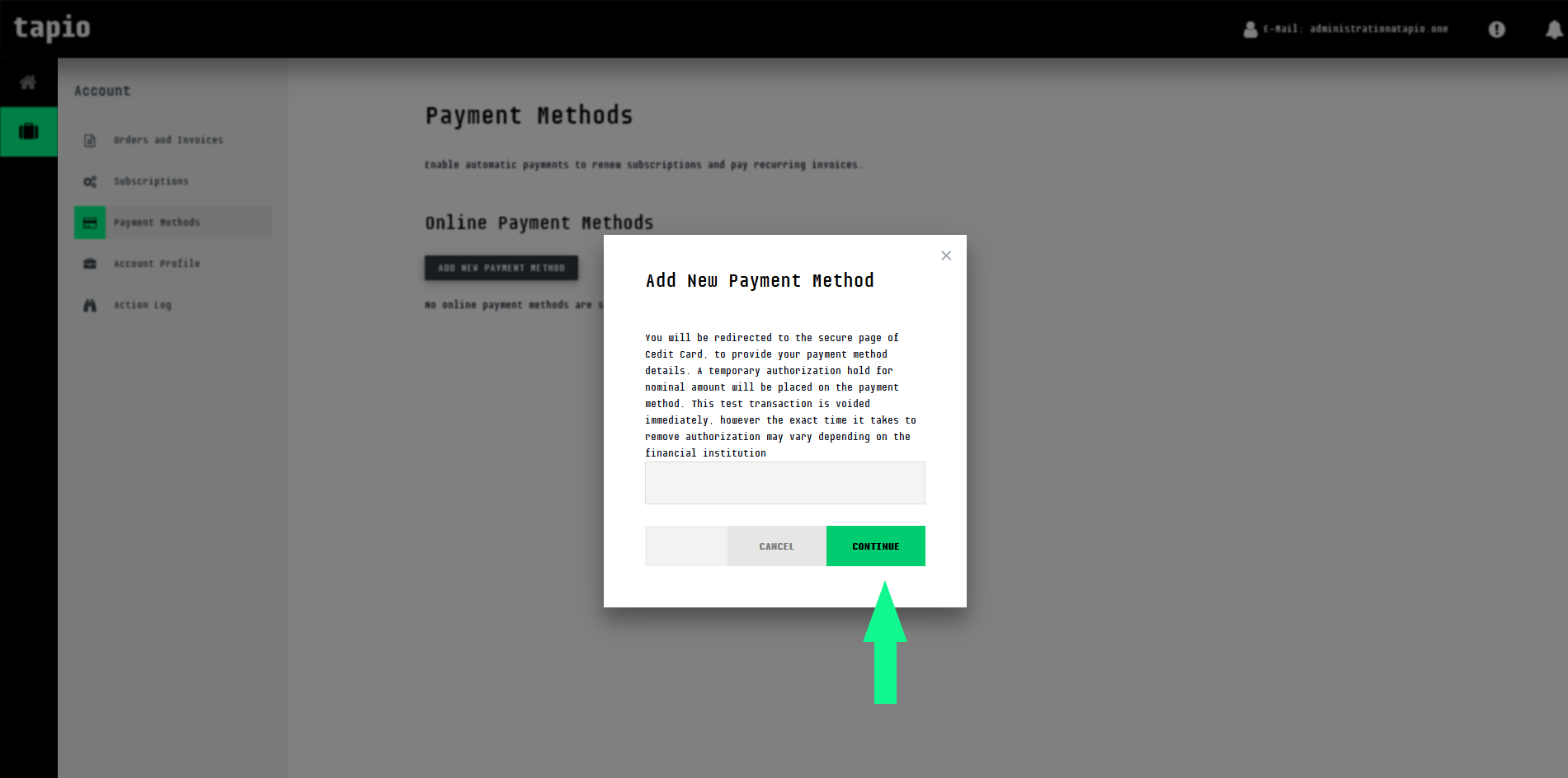 tapio-creditcard-Mytapio-5-add-Payment-methods-continue-EN