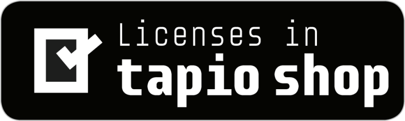 licenses in tapio shop