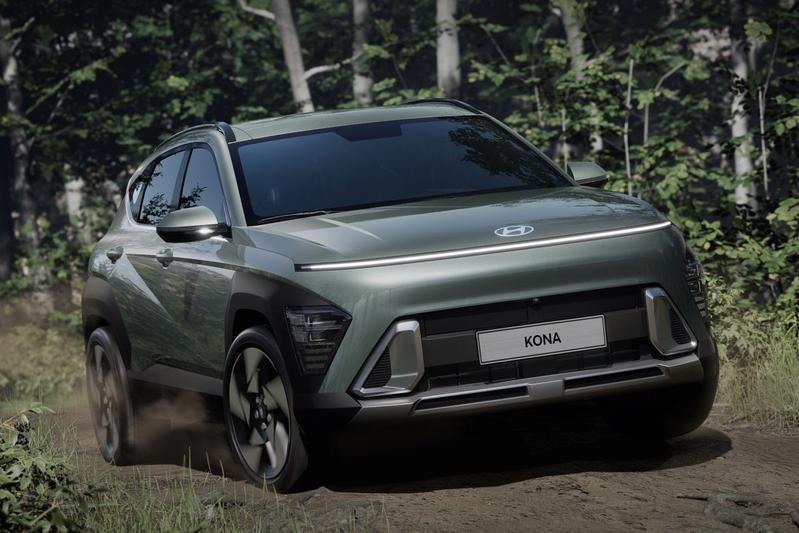 Hyundai Kona 2023+ green front