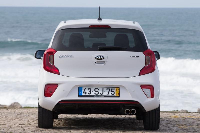Kia Picanto 2017+ Wit Rear