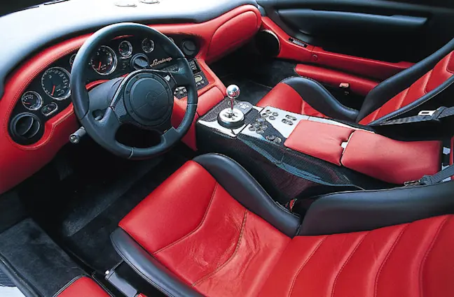 Lamborghini Diablo Handgeschakeld Interior