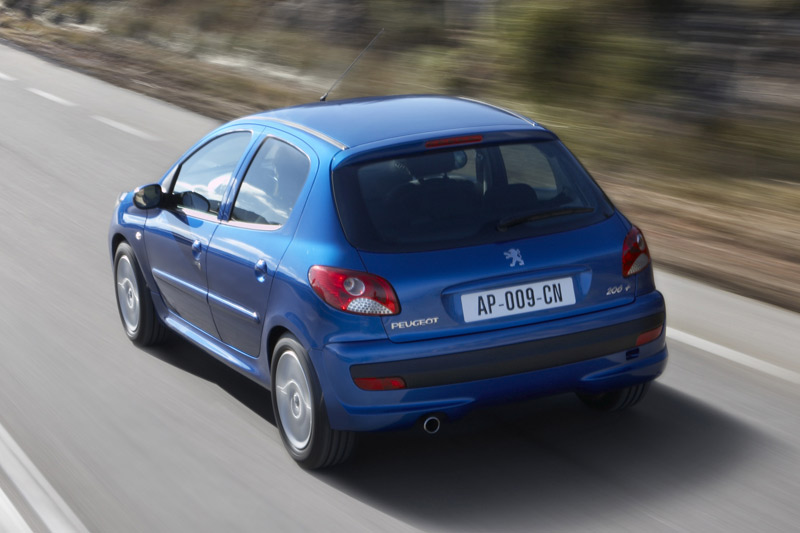 Peugeot 206 Hatchback Handgeschakeld Rear