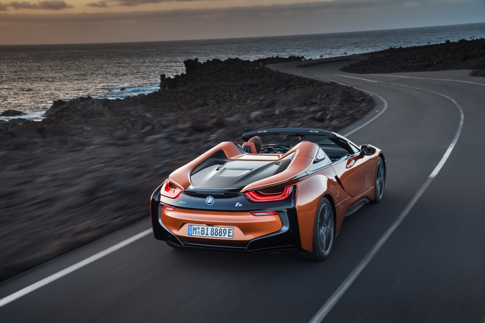 BMW i8 Cabrio softtop Automaat Rear