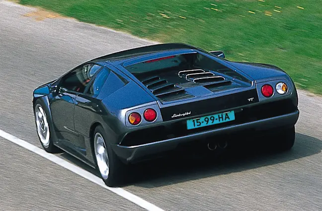 Lamborghini Diablo Coupé Handgeschakeld Rear