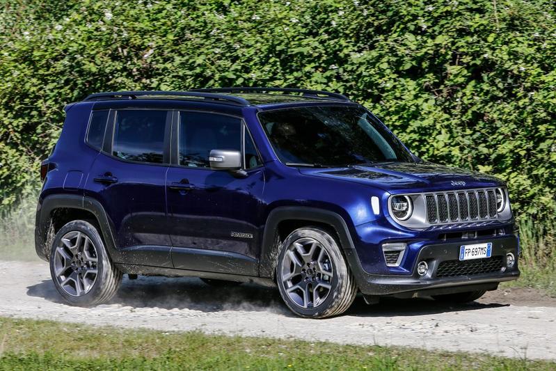 Jeep Renegade 2014 Blue front side