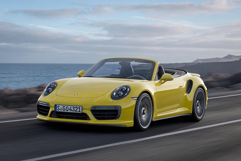 Porsche 911 Cabrio softtop Automaat Front