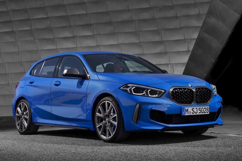 BMW 1-serie 2019+ blauw front
