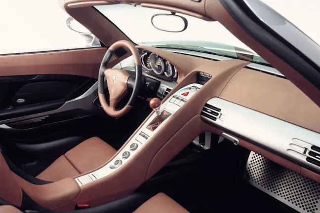 Porsche Carrera GT Cabrio softtop Handgeschakeld 5.7 V10 Interior