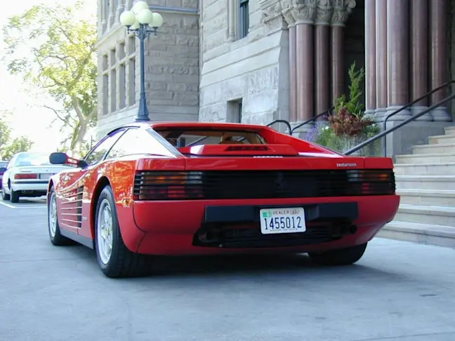 Ferrari Testarossa Coupé Handgeschakeld Rear