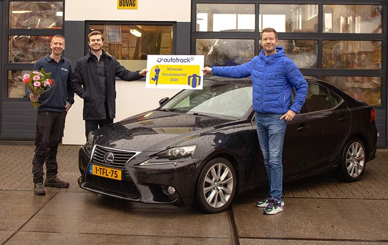 Winnaar AutoTrack Occasionactie