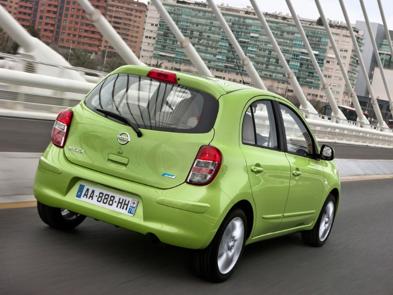 Nissan Micra Hatchback Rear