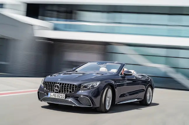 Mercedes-Benz S-klasse Cabrio hardtop Automaat Model,Front