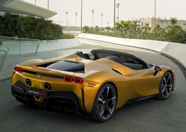 Ferrari SF90 Cabrio hardtop Automaat 4.0 V8 HELE Rear