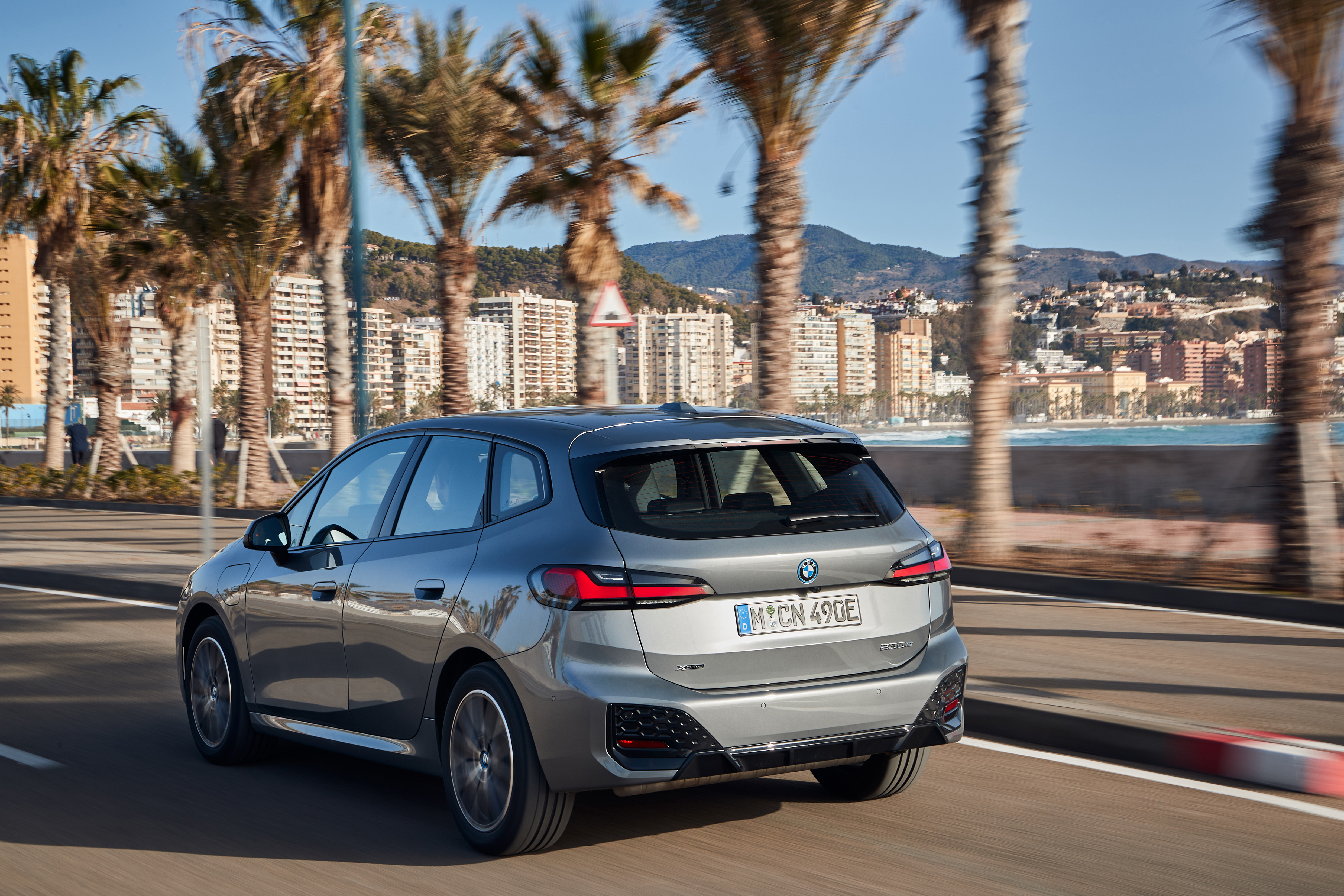 BMW 2 Serie Active Tourer gray rear