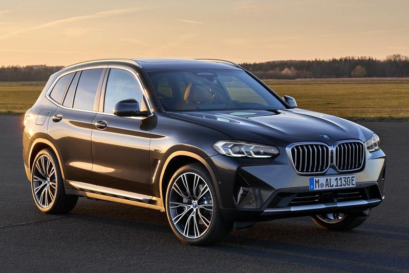 BMW X3 2017+ black front