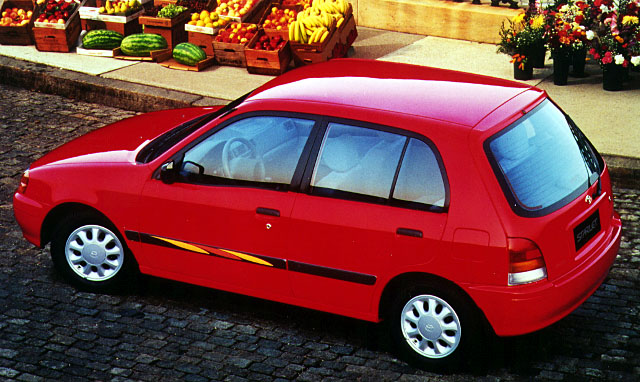 Toyota Starlet Hatchback Rear