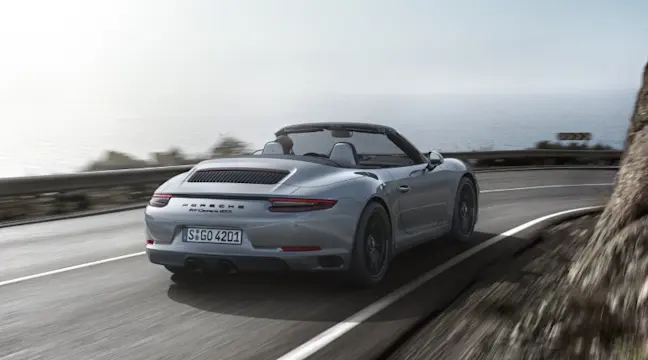 Porsche 911 Cabrio softtop Rear