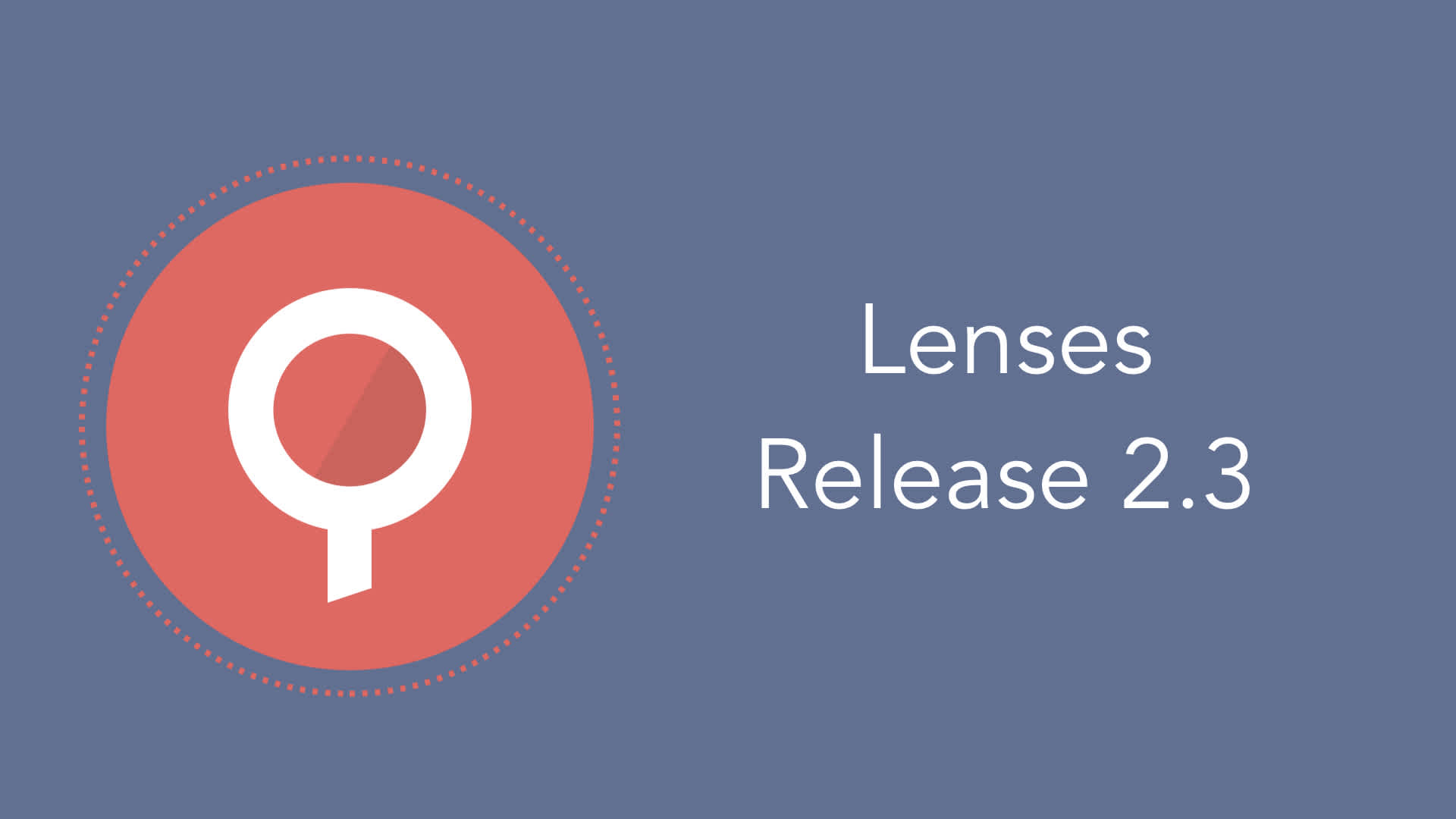 Lenses 2.3 Release