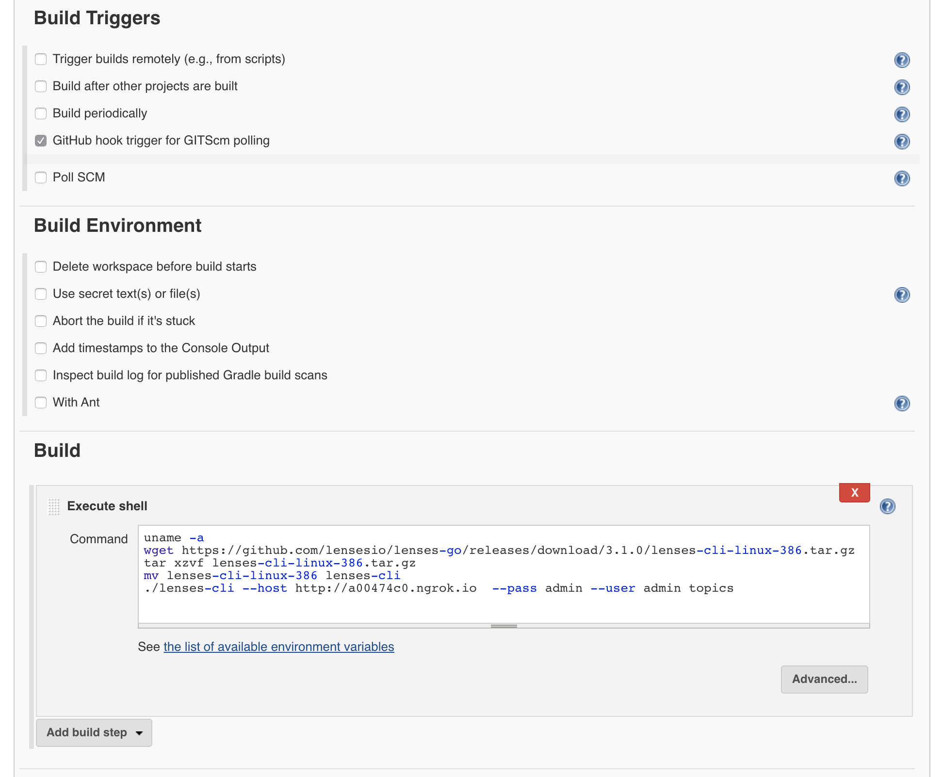 Jenkins job - part 2