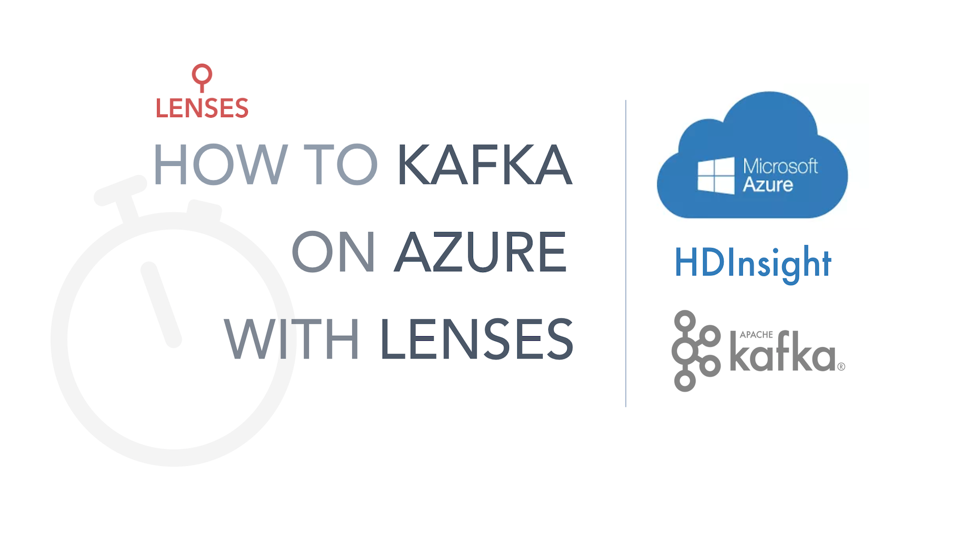 Installing Lenses on Microsoft's Azure HDInsight