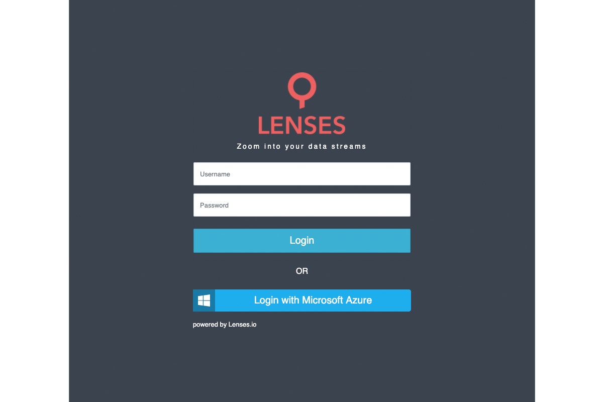 lenses-sso-authentication-with-azure-AD-login-screen