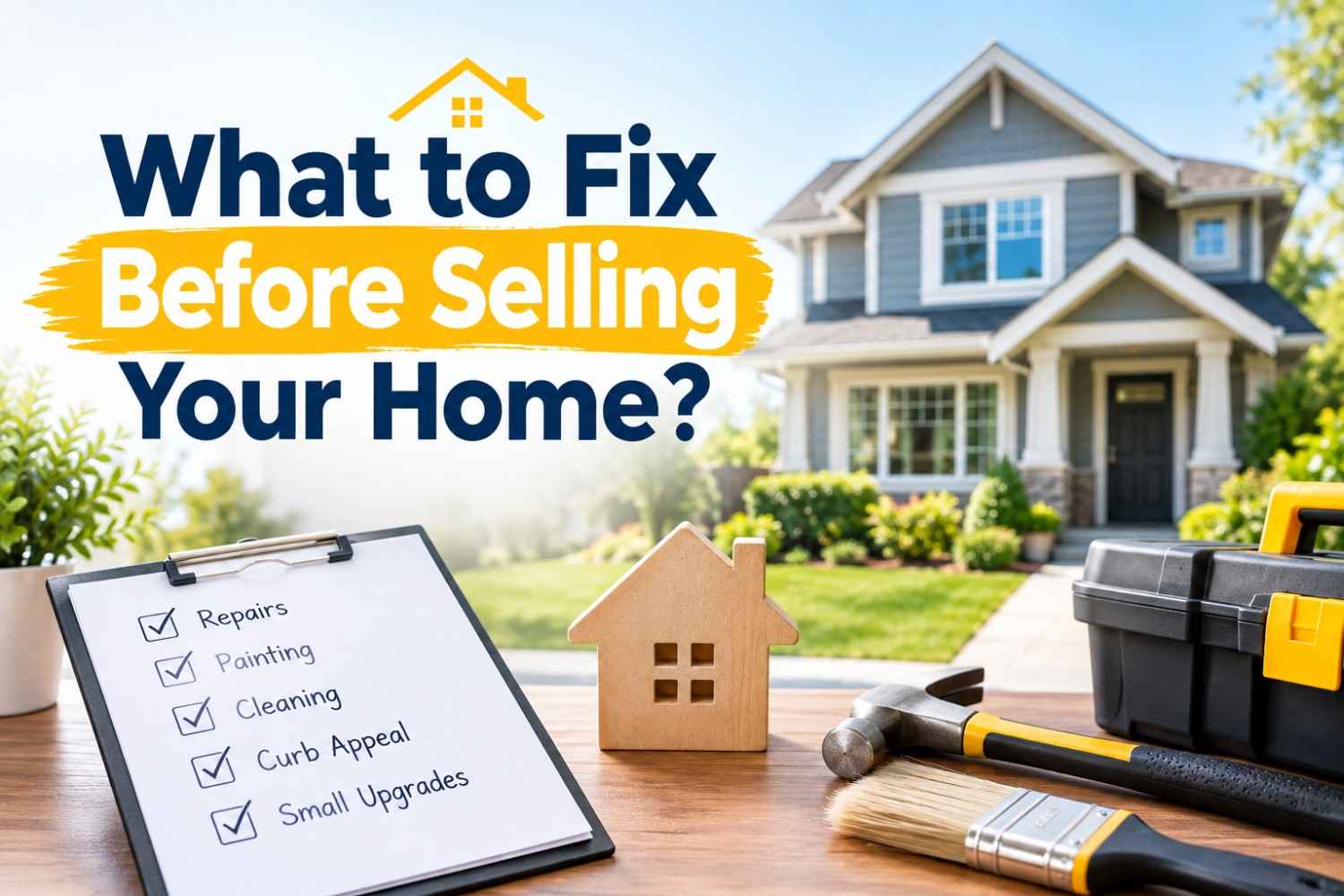 What to Fix Before Selling Your Home?