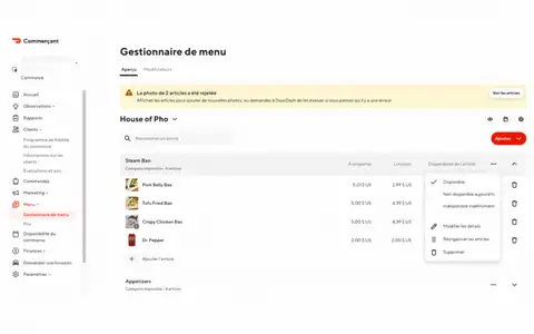 Permanently delete an item