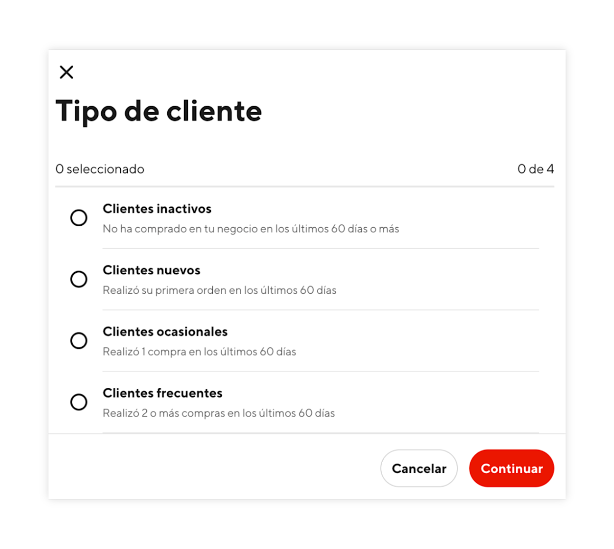 sms campaigns for restaurants customer type segmentation
