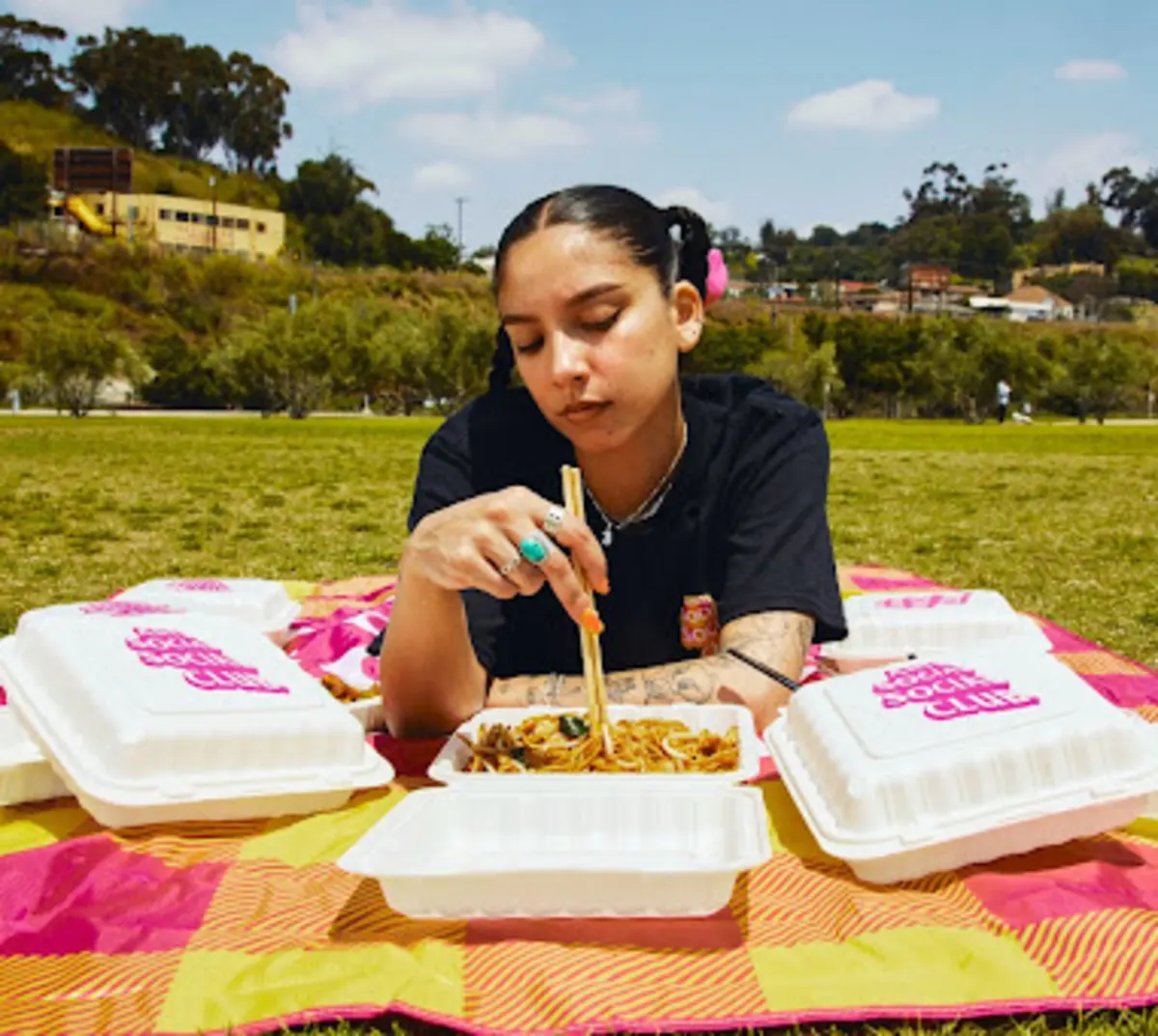 Lifestyle image for our DashPass Drop with Anti Social Social Club