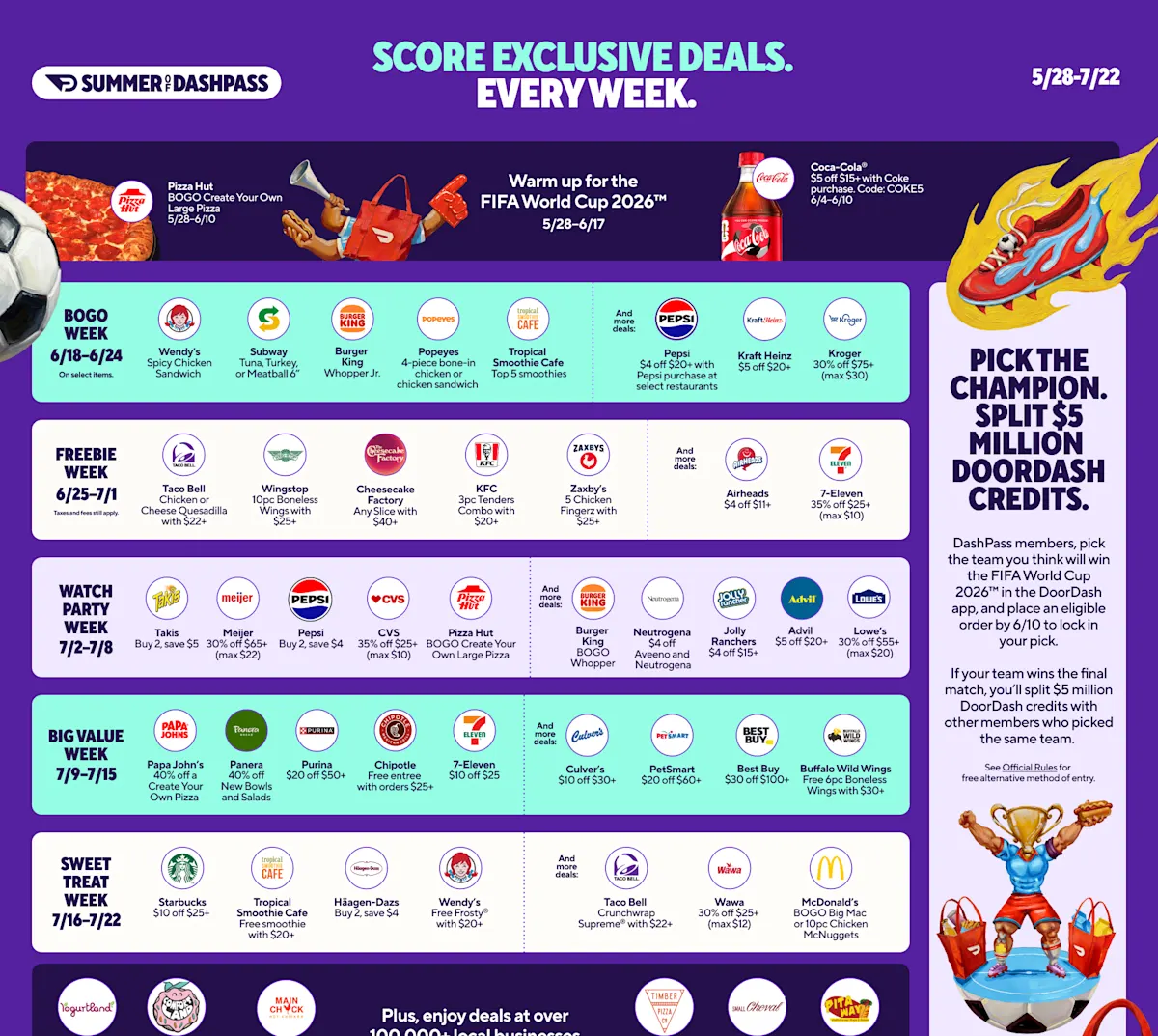 Deals Calendar