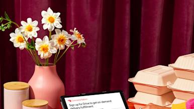 Mx- Drive On-Demand - Tablet with flowers