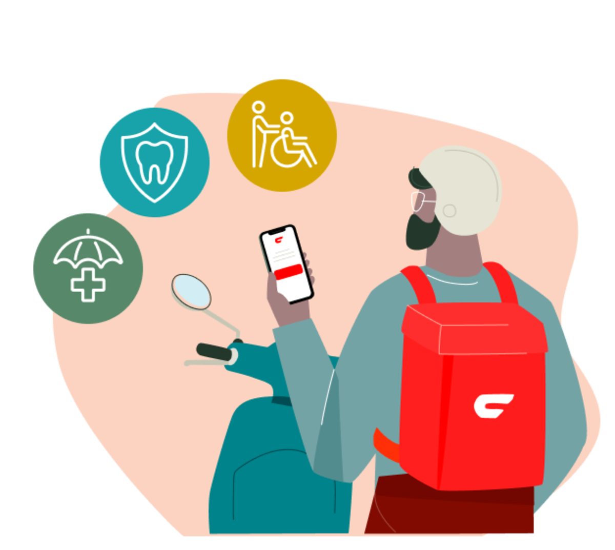 DDI (US) - Corp - Portable Benefits - Dasher Benefits Graphic