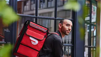 Bike dasher with bag