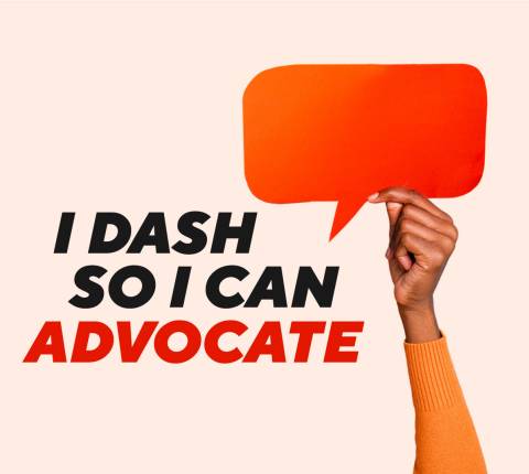 Dx Blog - I Dash So I Can Advocate: Meet Grad Student and Non-Profit Founder Cindy C. - text of title