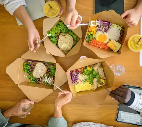 DDfb - Catered Lunch - To Go Boxes