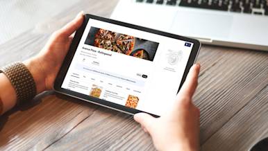 restaurant website design