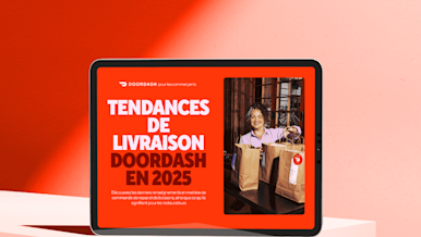 Rapport DoorDash sur les tendances de livraison pour 2025
