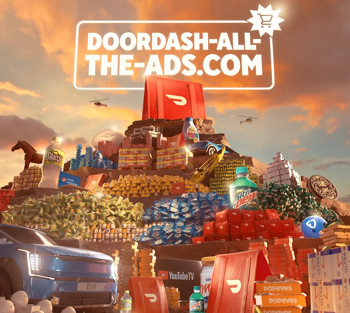 DoorDash All The Ads