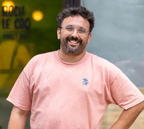 Chef and owner Roch Le Coq