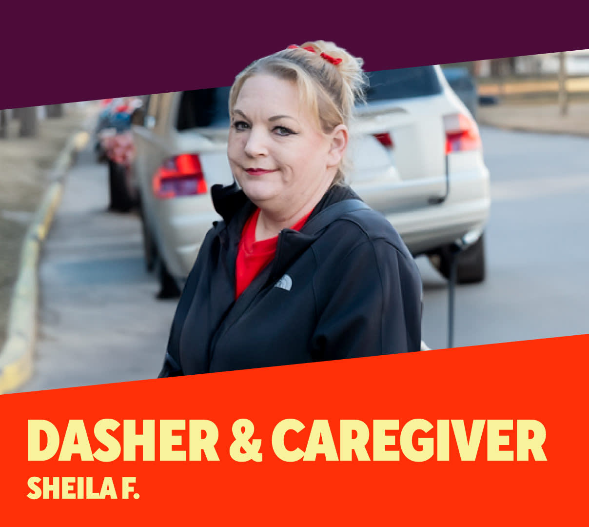 Dx Blog (US/CA/AU/NZ) - I Dash So I Can Care for Others: Meet Dasher Sheila F. - header