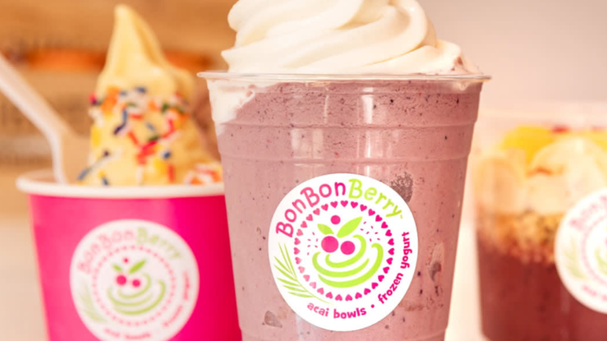 Frozen yogurt and acai bowls