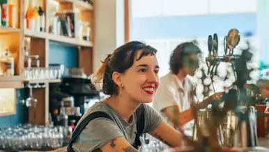 Mx Blog: Bartender working